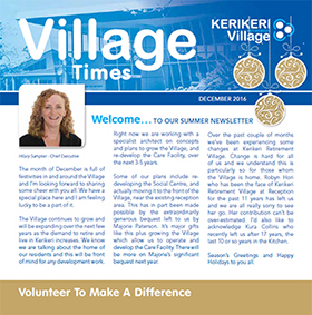 Kerikeri Village Newsletter