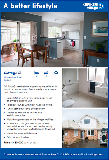  Cottage Sales Brochure