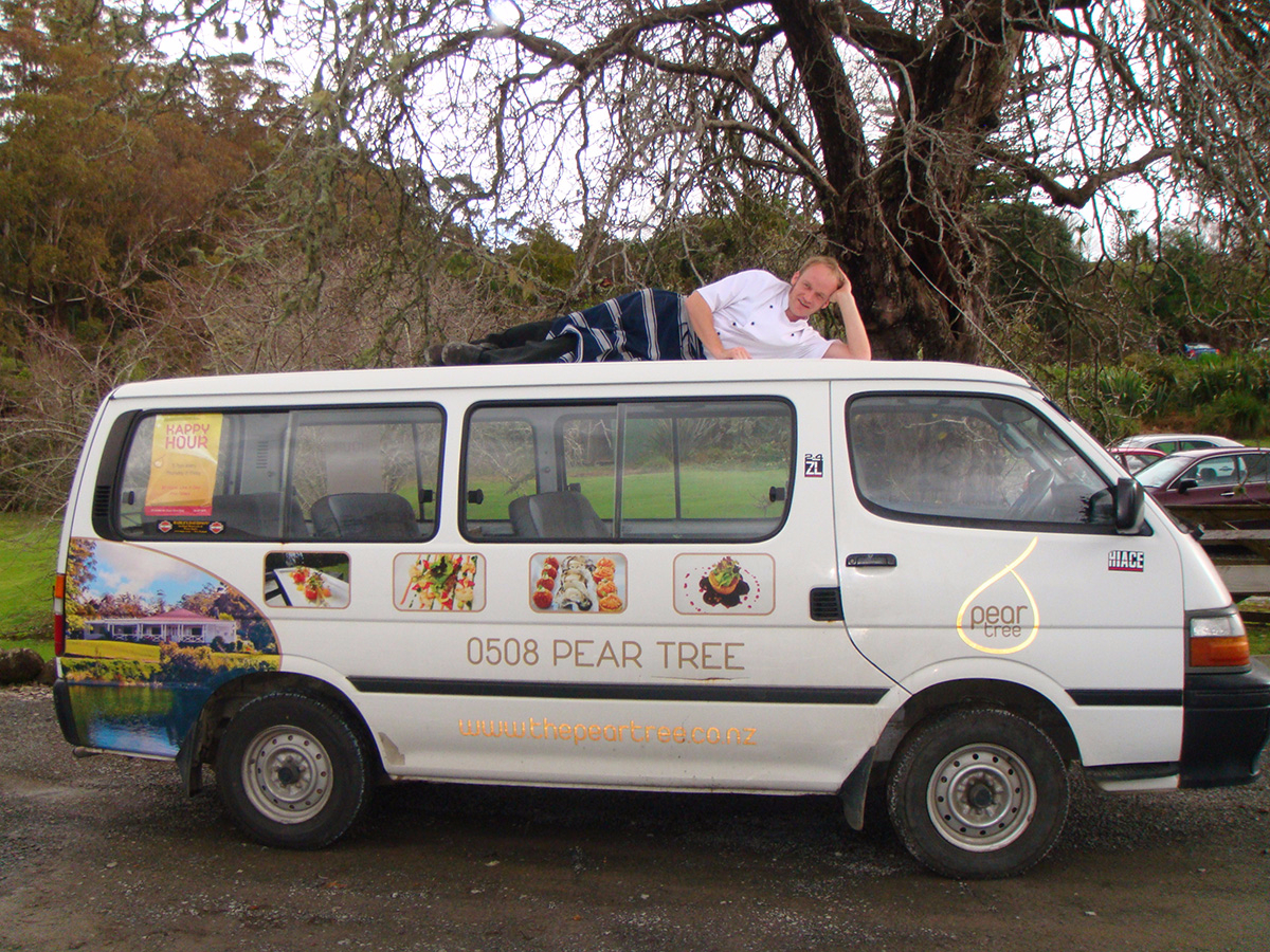 Pear Tree Car Signage